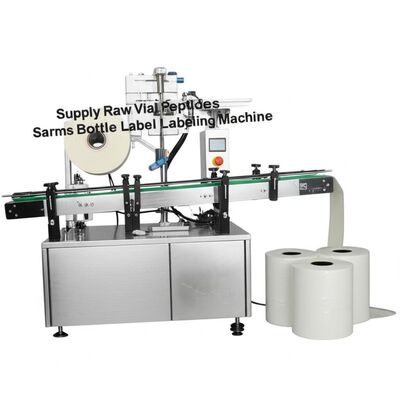 Rohstoff-Vial-Peptide Sarms Flaschenetikettiermaschine Wasserbeständigkeit Ja Optimiert für einen reibungslosen Etikettierungsprozess