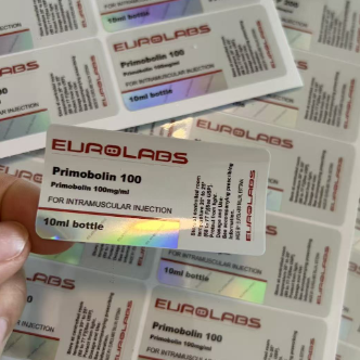 Primobolan 100 mg/mg zur intramuskulären Injektion, 10-ml-Flaschenetiketten