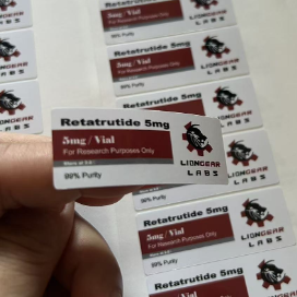 Retatrutides 5 mg Weiße kleine PVC- Durchstechflaschen