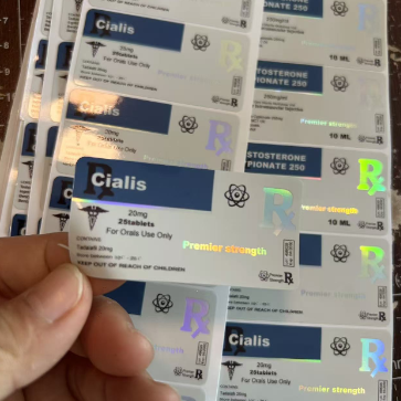 Cialis Endverpackungen für 50 mg Plastikflaschen