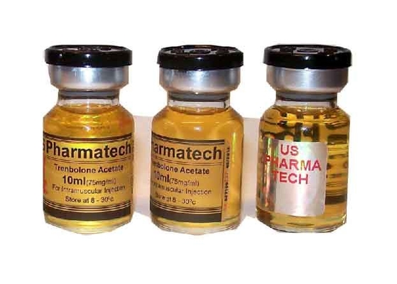 Goldglänzendes Papier, wasserfeste Fläschchenetiketten für Tren Acet