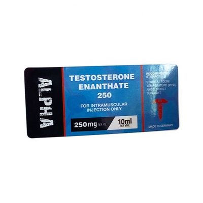 Glänzende Flaschenetiketten für 20-ml-Injektionspharmazeutika