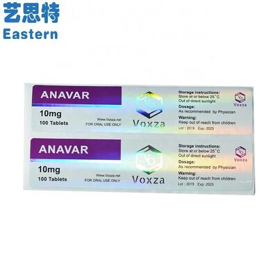 Tablettenfläschchen, wasserfest, selbstklebend, Etiketten für Glasfläschchen