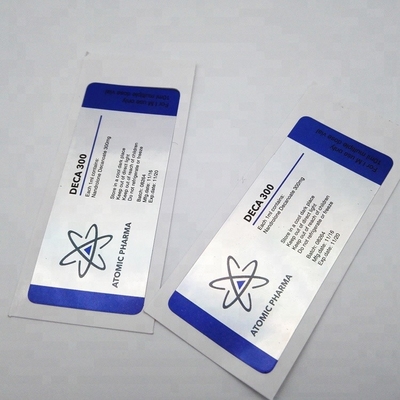 Holografische PET-Fläschchenetiketten für 10 ml und 20 ml-Fläschchen