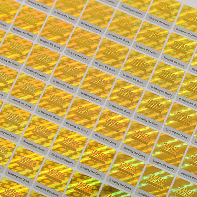 Antiradar 3D HAUSTIER Film-Sicherheits-Hologramm-Aufkleber