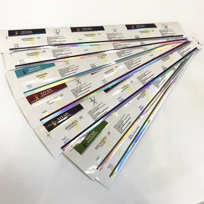 4C, das Einspritzung 10ml Vial Labels 6x3cm druckt