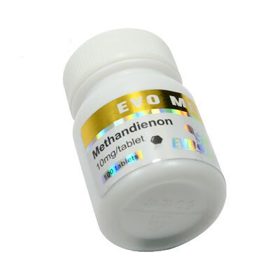 Glanzfarbene PET-Pflasche Flaschenetiketten mit Goldfolie