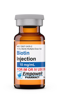 Etiketten für Enanthate-Injektionsglasfläschchen aus PVC Empower Pharmacy