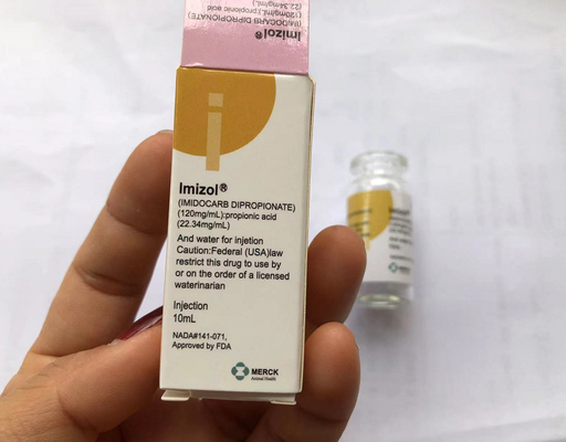 Dipropionsaures Salz 12 mg/ml Propionsäure-Aufkleber und Kästen Imizol Imidocarb